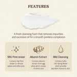 SKINFOOD Egg White Perfect Pore Cleansing Foam egg white key ingredient