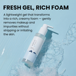 ROUND LAB 1025 Dokdo Cleansing Gel low pH mild formula chart