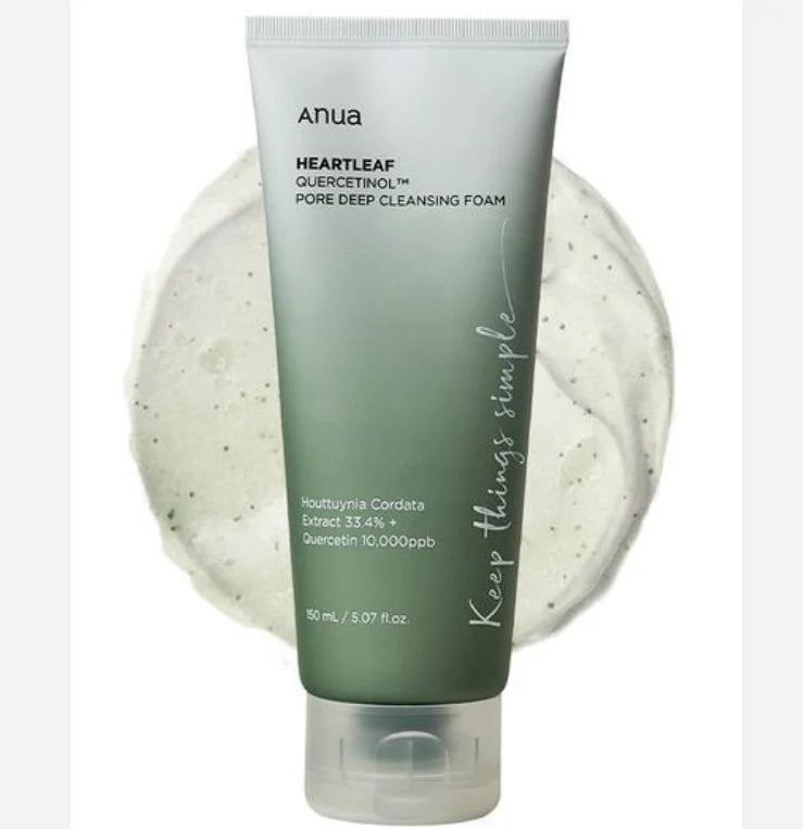 ANUA Heartleaf Quercetinol Pore Deep Cleansing Foam 150ml