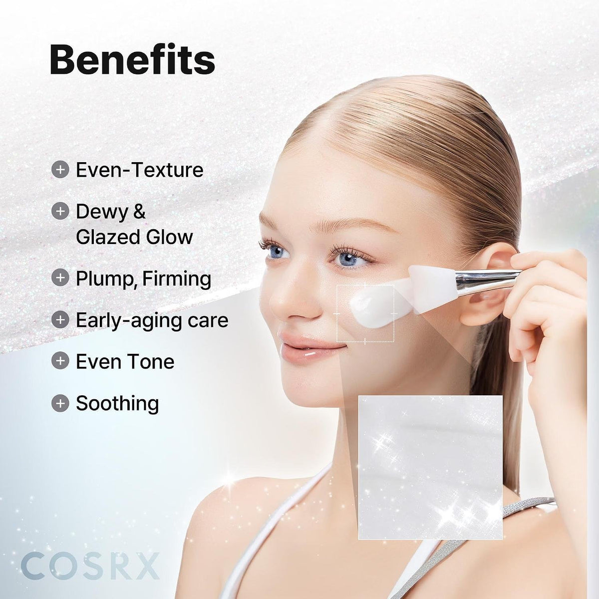 COSRX PDRN Exosome Skinplaning Glaze Mask how to use steps