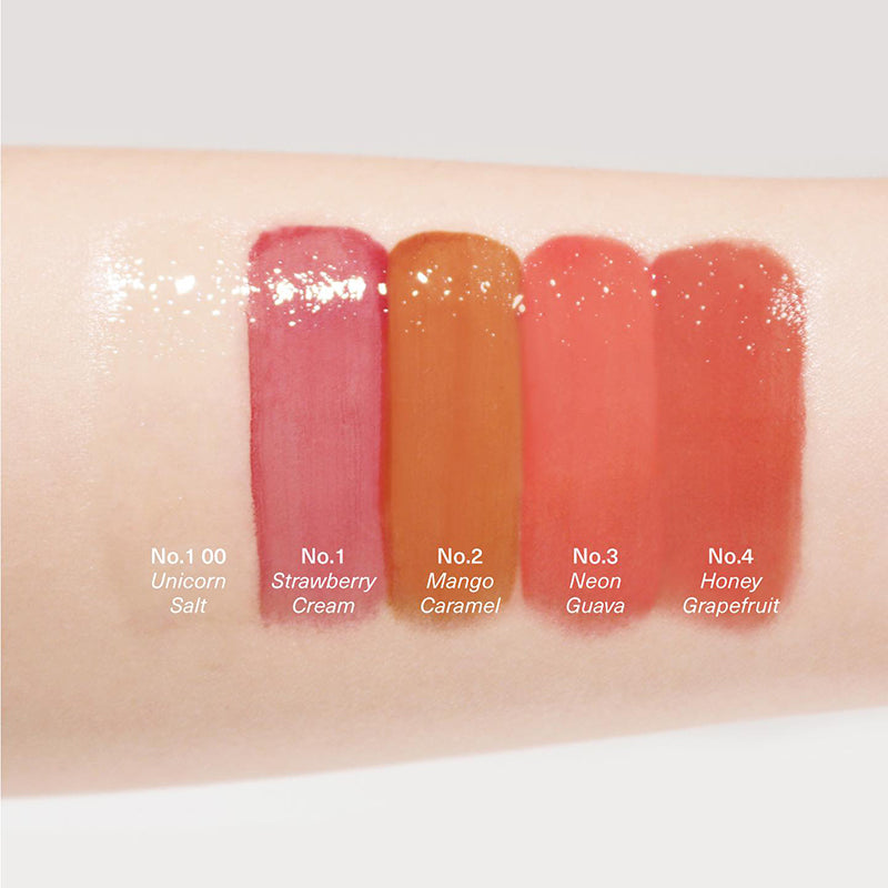 UNLEASHIA Popcorn Syrup Lip Plumper shade No. 4 Honey Grapefruit