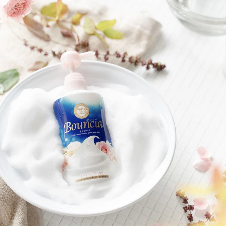 COW BRAND  Bouncia Body Wash Soap for Gentle Cow Milk Cleansing 500ML