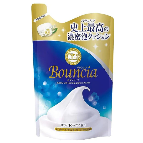 COW BRAND Bouncia Body Soap Pump Airy Bouquet 480ml
