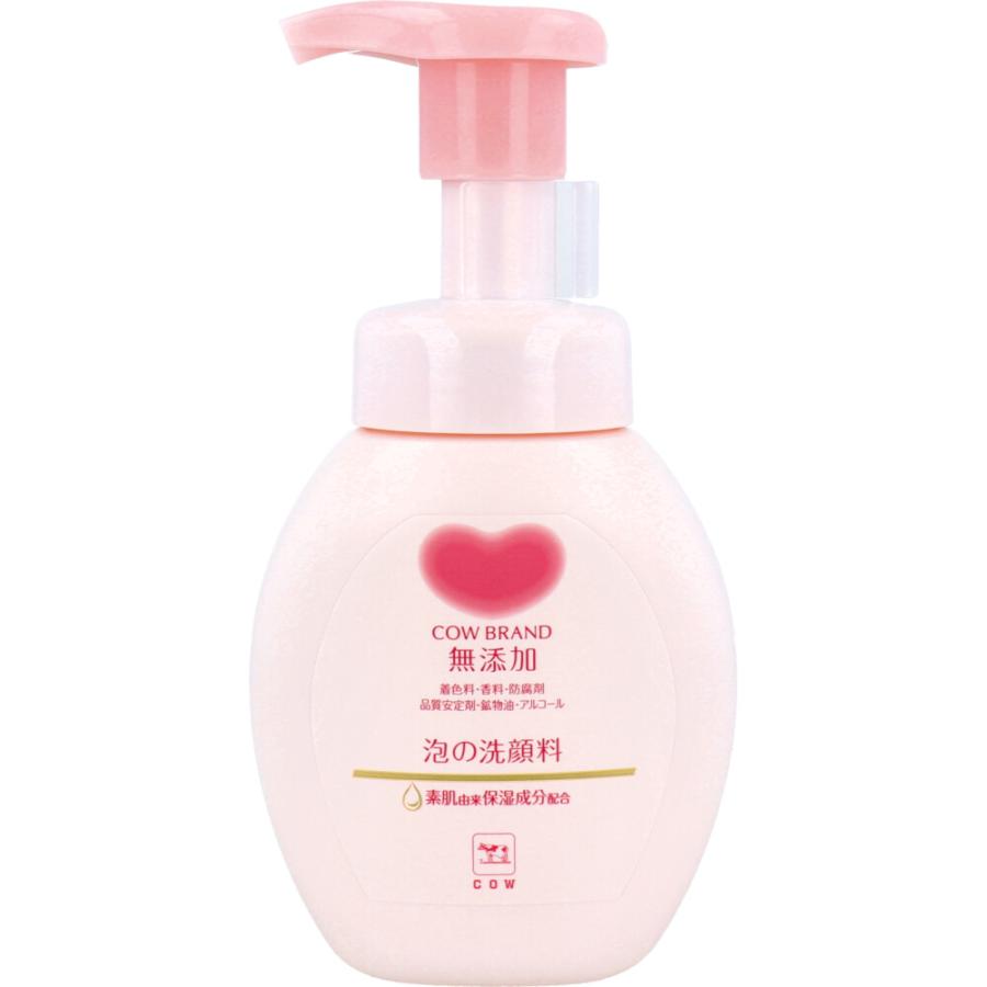 COW BRAND Bouncia Additive Free Foaming Facial Wash Pump 160ml