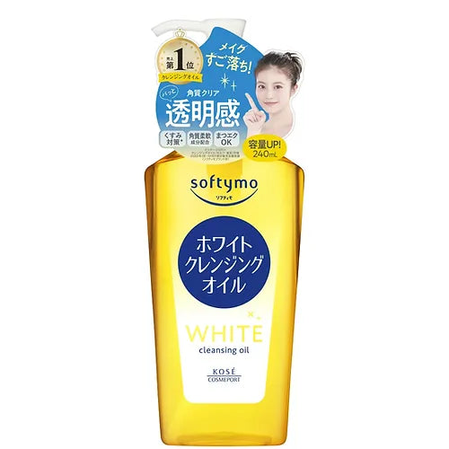 KOSE Softymo White Cleansing Oil 240ml