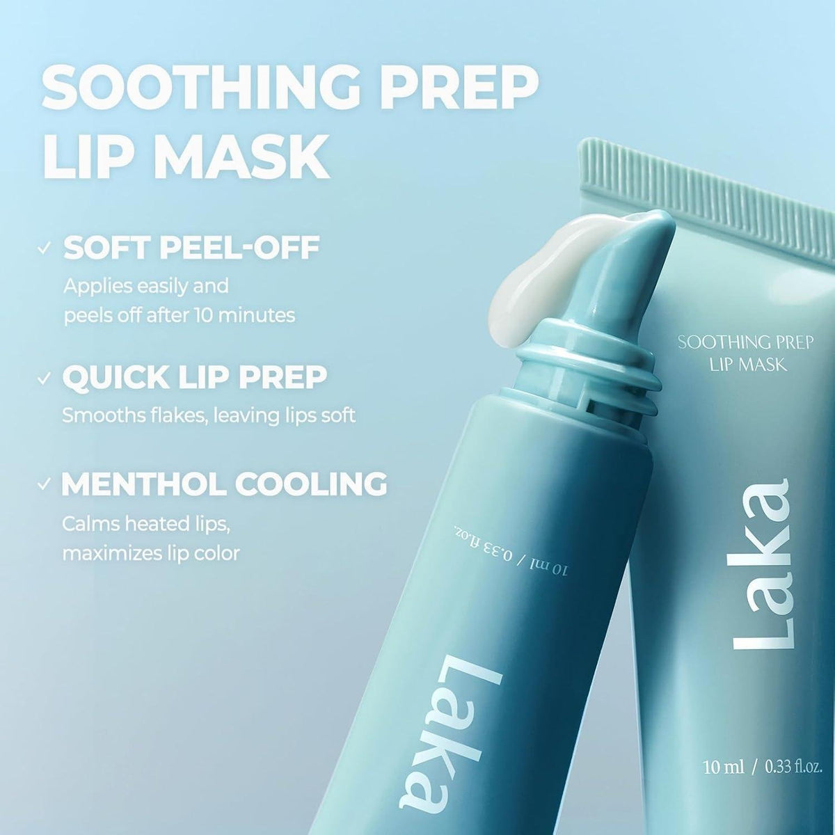 LAKA Soothing Prep Lip Mask 10ml product detail