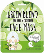 LOOK AT ME Green Blend Tea Tree Cucumber Face Mask packaging