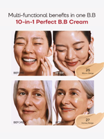 MISSHA M Perfect Cover BB Cream Pro applied to the face