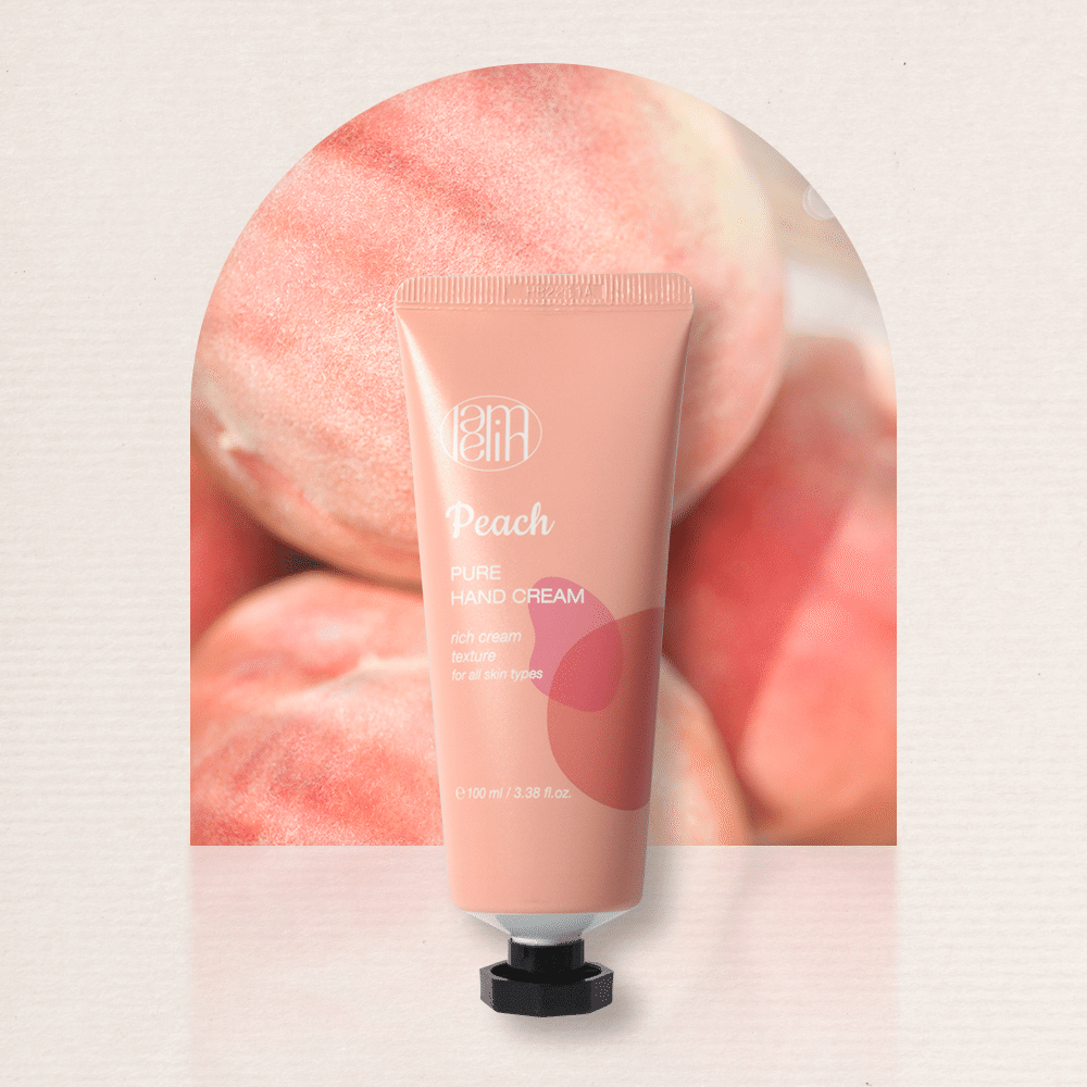 LAMELIN Pure Hand Cream Peach 100ml
