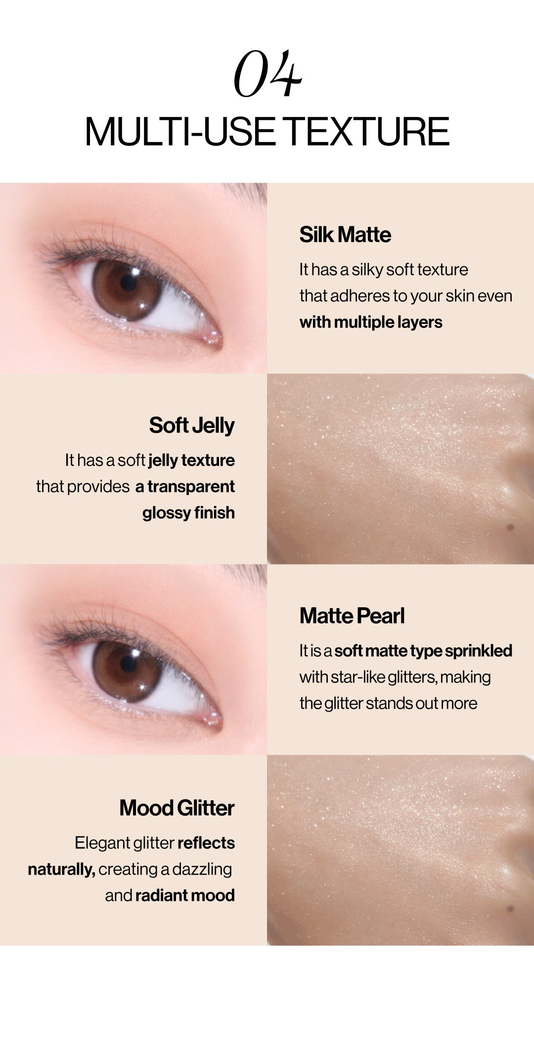 UNLEASHIA Mood Shower Eye Palette No. 3 Nude Shower