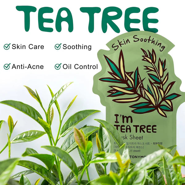 TONYMOLY I'm Real Mask Sheet Teatree 1pc