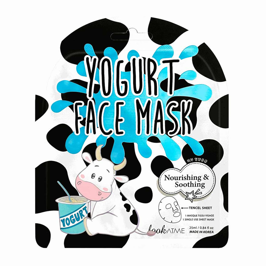 LOOK AT ME Yogurt Face Mask 1pc packaging