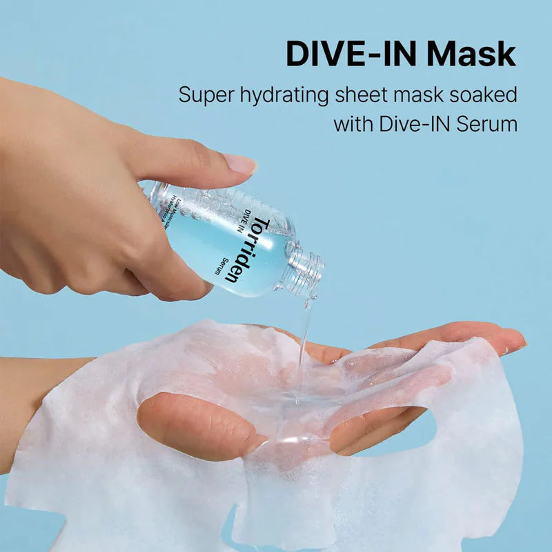 TORRIDEN Dive-In Low Molecular Hyaluronic Acid Mask 10pcs