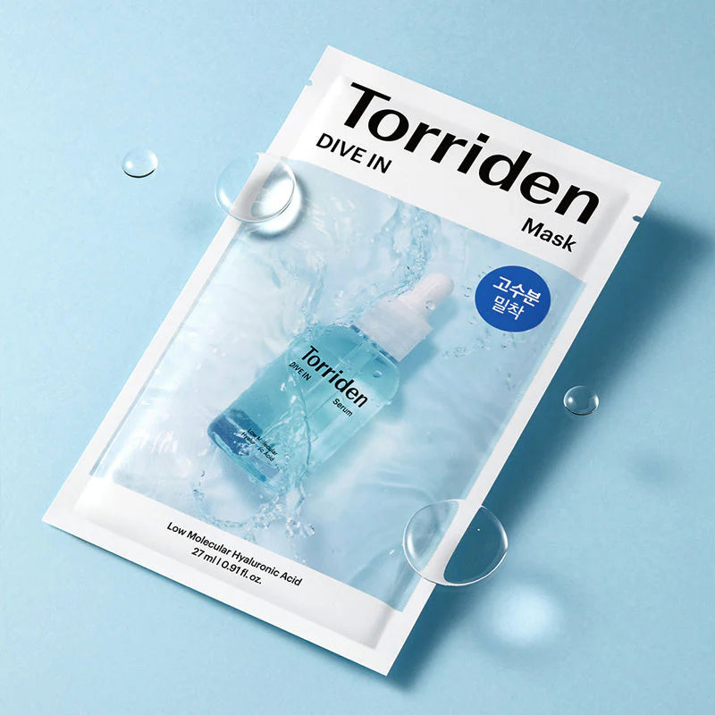 TORRIDEN Dive-In Low Molecular Hyaluronic Acid Mask 10pcs