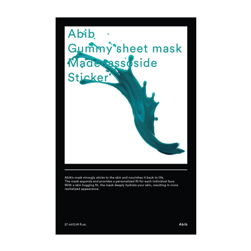 ABIB Gummy Sheet Mask Madecassoside Sticker