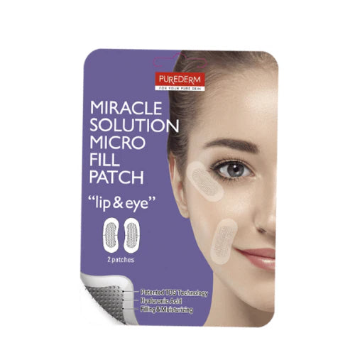 PUREDERM Miracle Solution Micro Fill Patch Lip & Eye