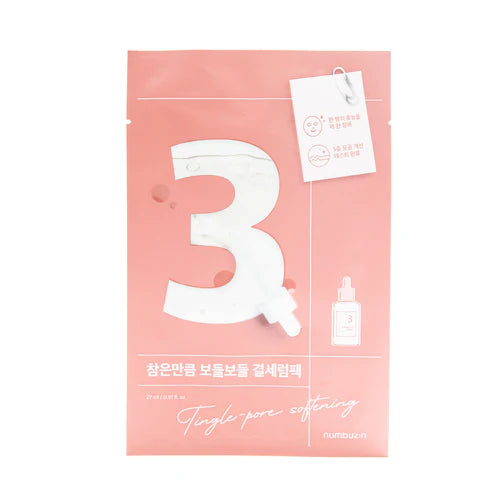Numbuzin NO.3 TINGLE-PORE SOFTENING SHEET