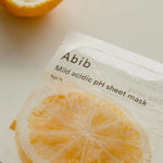 ABIB Mild Acidic PH Sheet Mask Yuja Fit 1pc