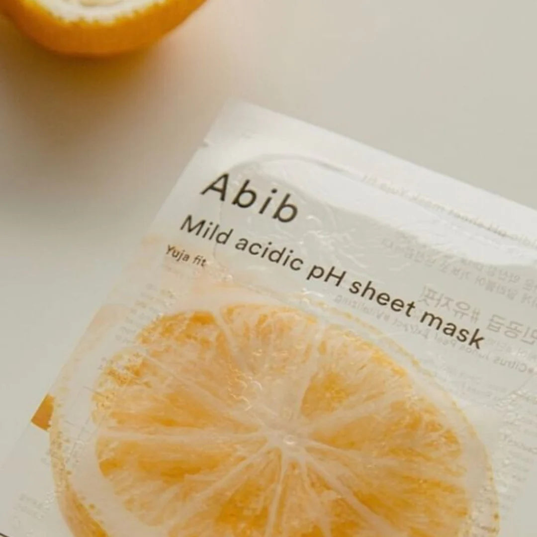 ABIB Mild Acidic PH Sheet Mask Yuja Fit 1pc