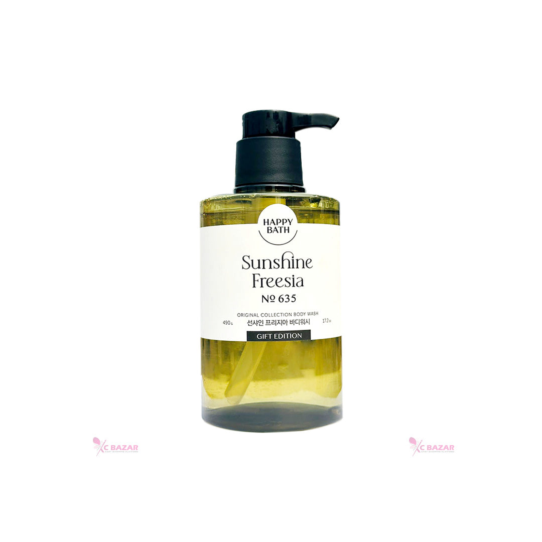 HAPPY BATH Freesia Body Wash 490ml