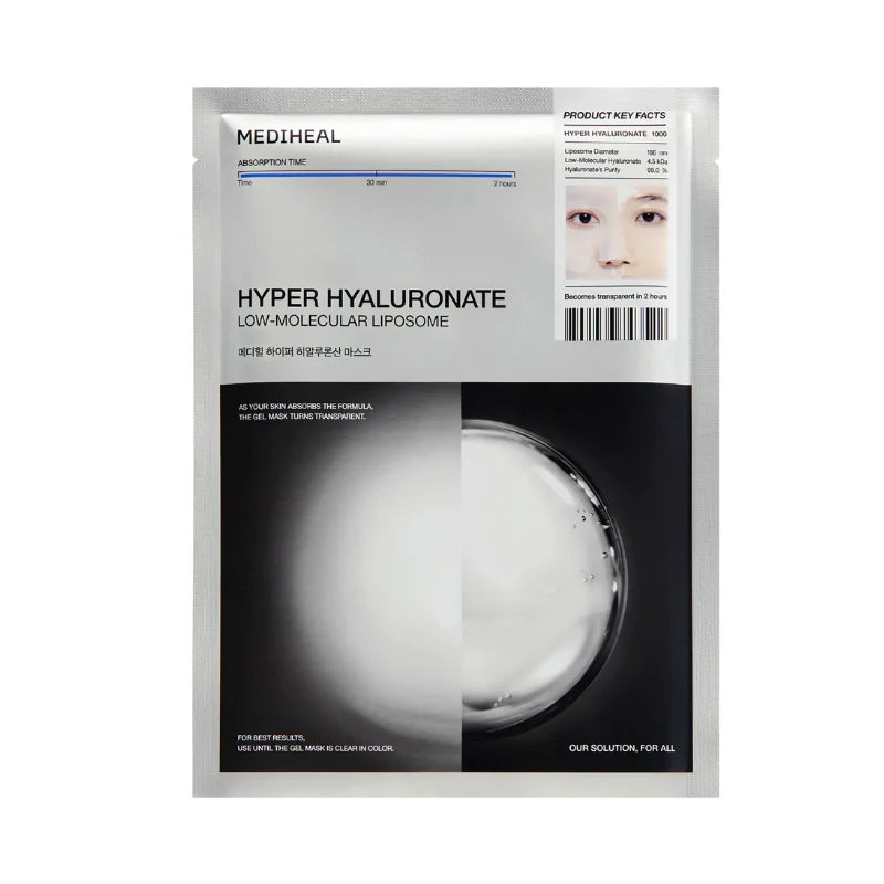 MEDIHEAL Hyper Hydrating Hyaluronate Mask 1pc