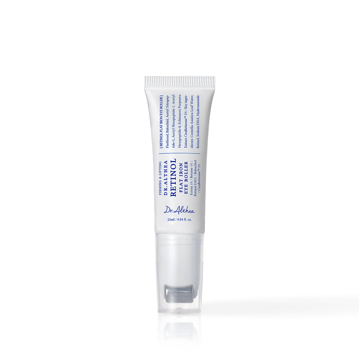 DR.ALTHEA Retinol Flat Iron Eye Roller 25ml with gua sha applicator