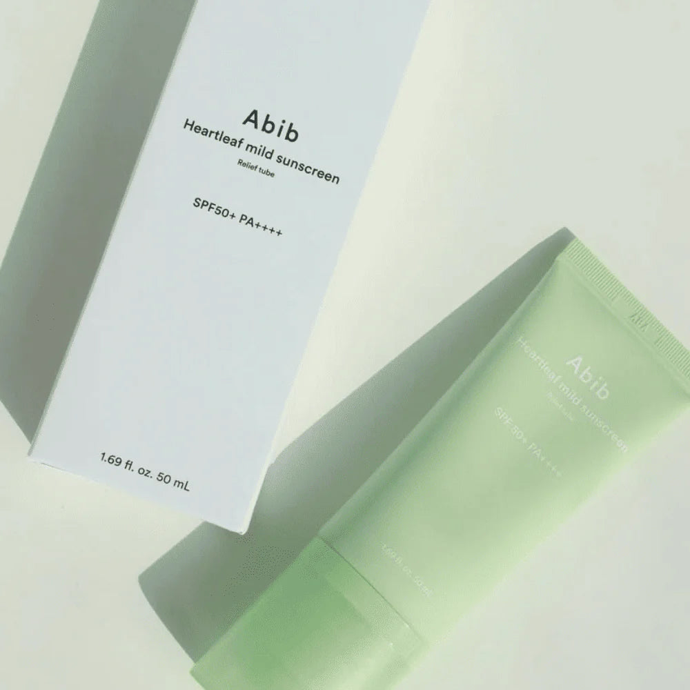 ABIB Heartleaf Mild Sunscreen SPF 50+ 50ml