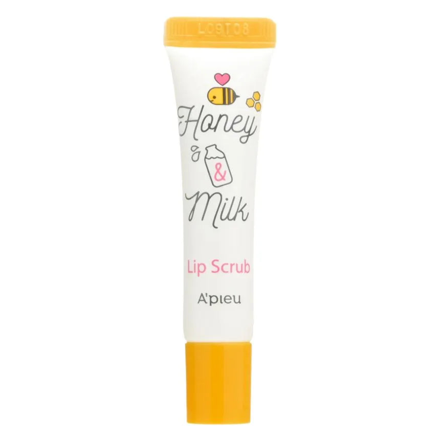 APIEU Honey & Milk Lip Scrub 8ml