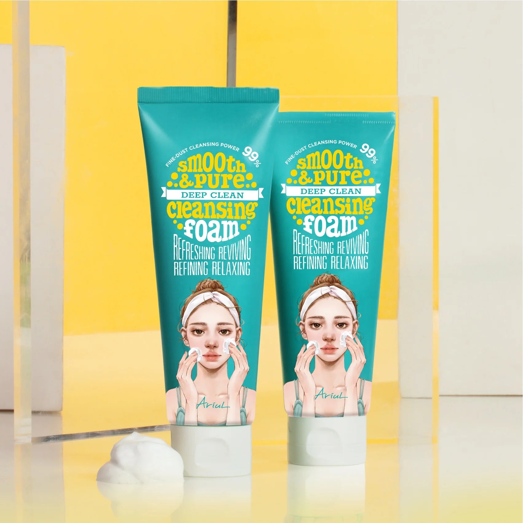 ARIUL Smooth & Pure Deep Clean Cleansing Foam 120ml