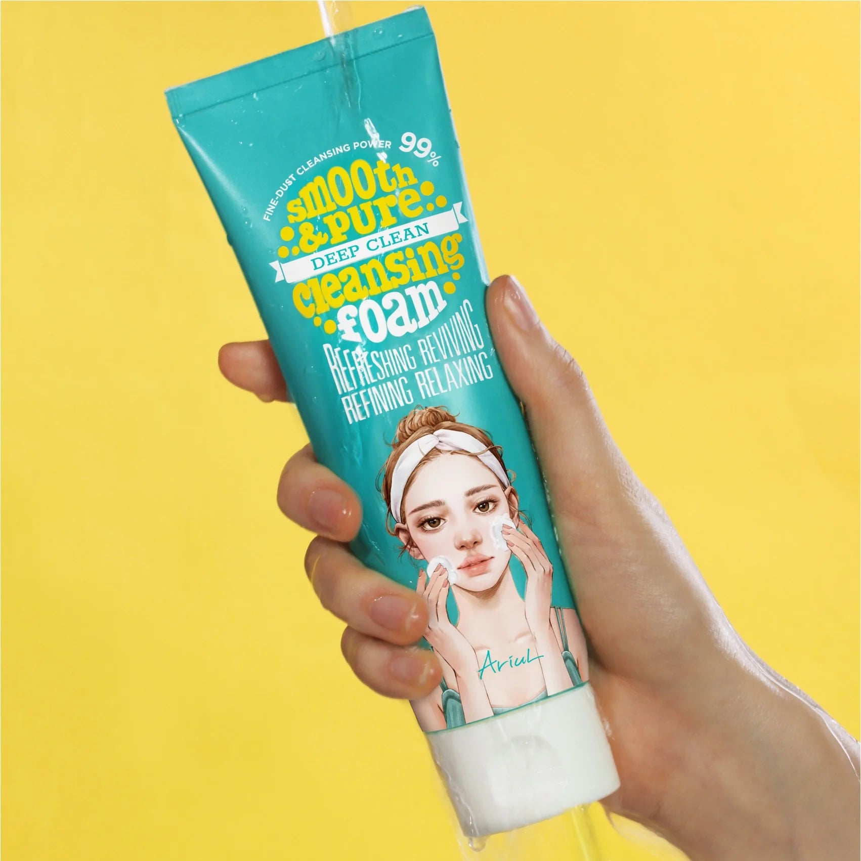 ARIUL Smooth & Pure Deep Clean Cleansing Foam 120ml