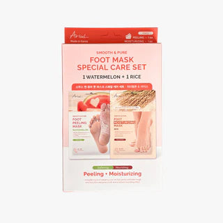 ARIUL Smooth & Pure Foot Mask Special Care Duo Set Vitality