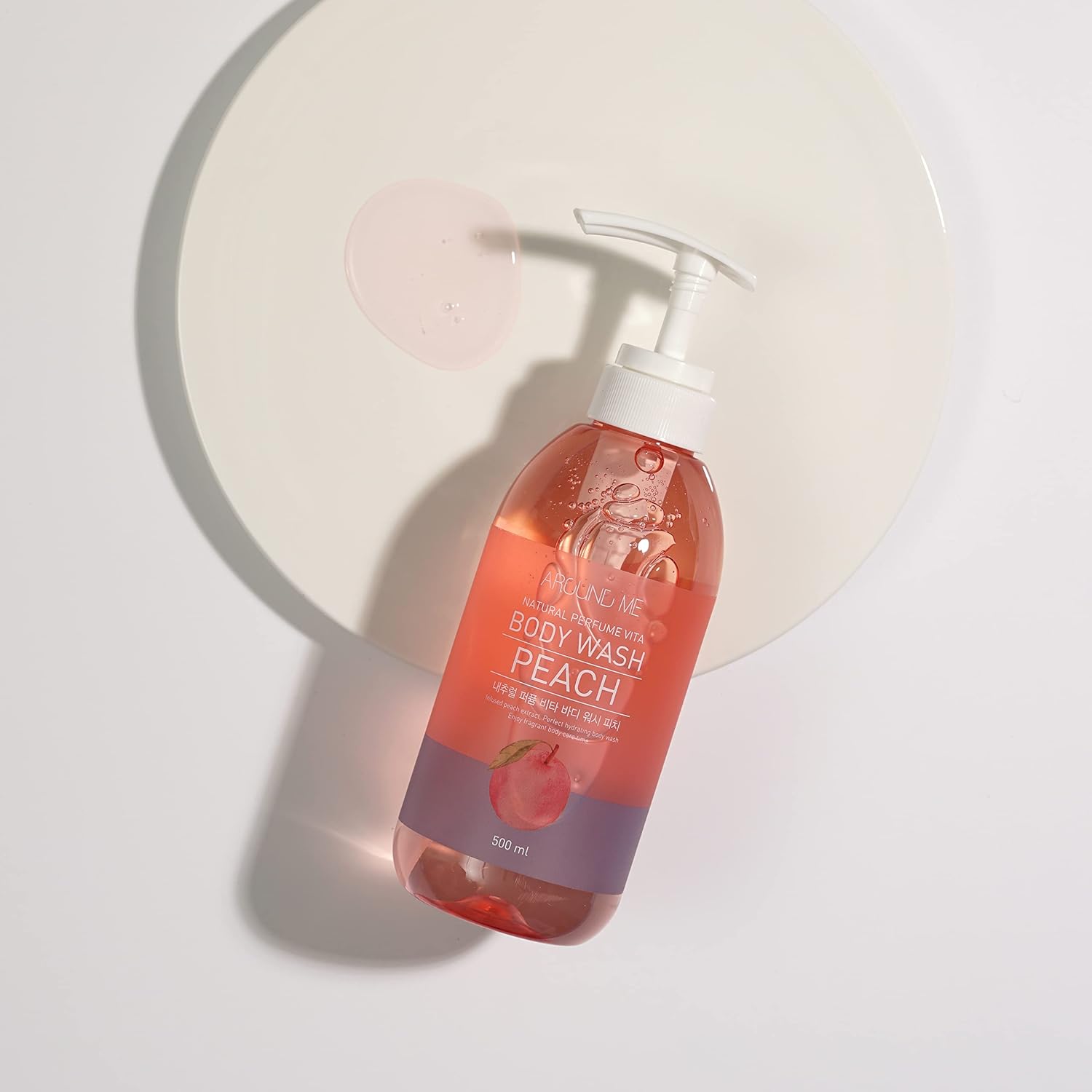 AROUND ME Gentle Natural Peach Body Milk