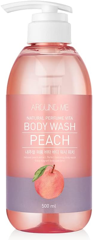 AROUND ME Gentle Natural Peach Body Milk