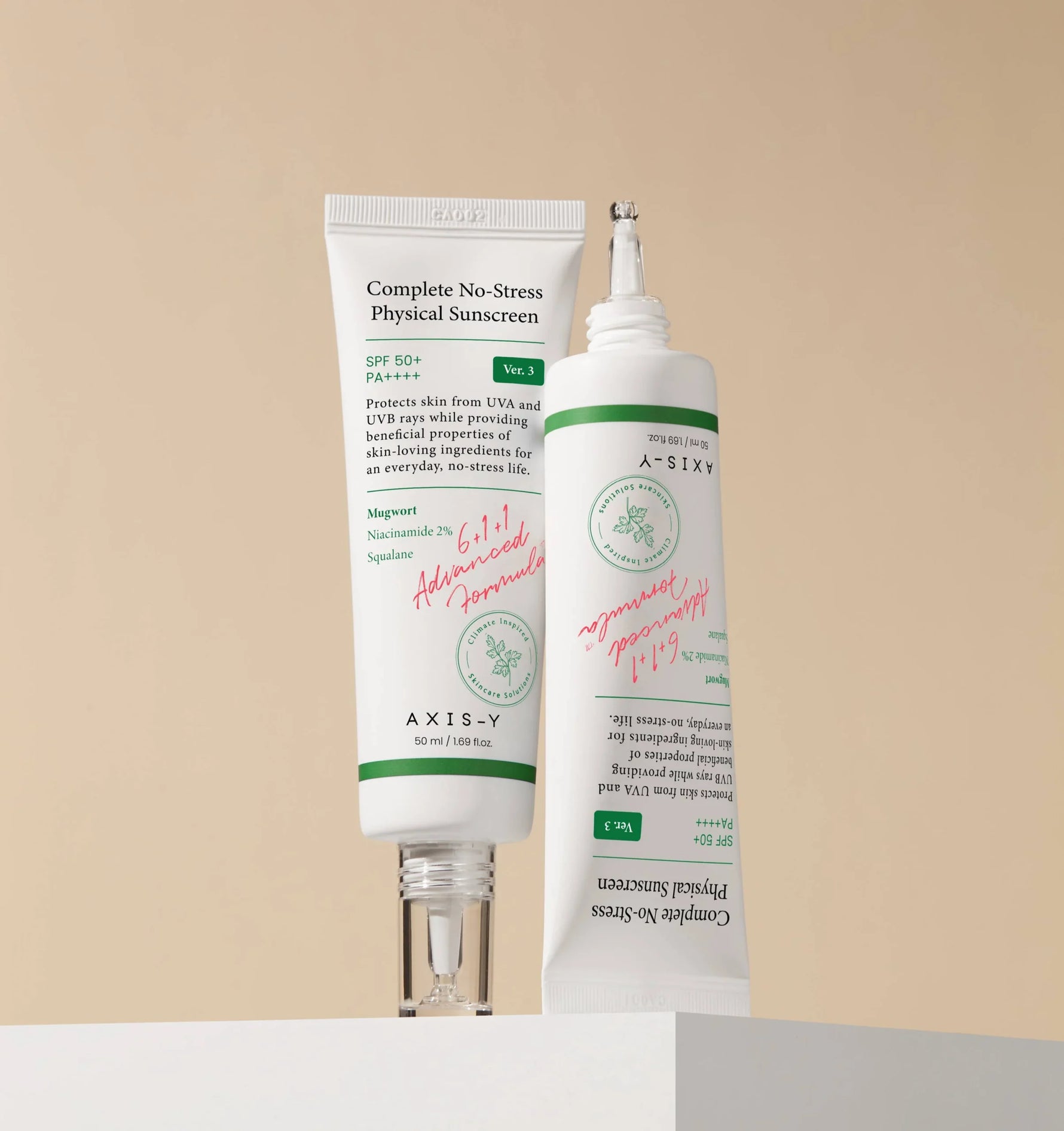 AXISY Complete No-Stress Physical Sunscreen 50ml