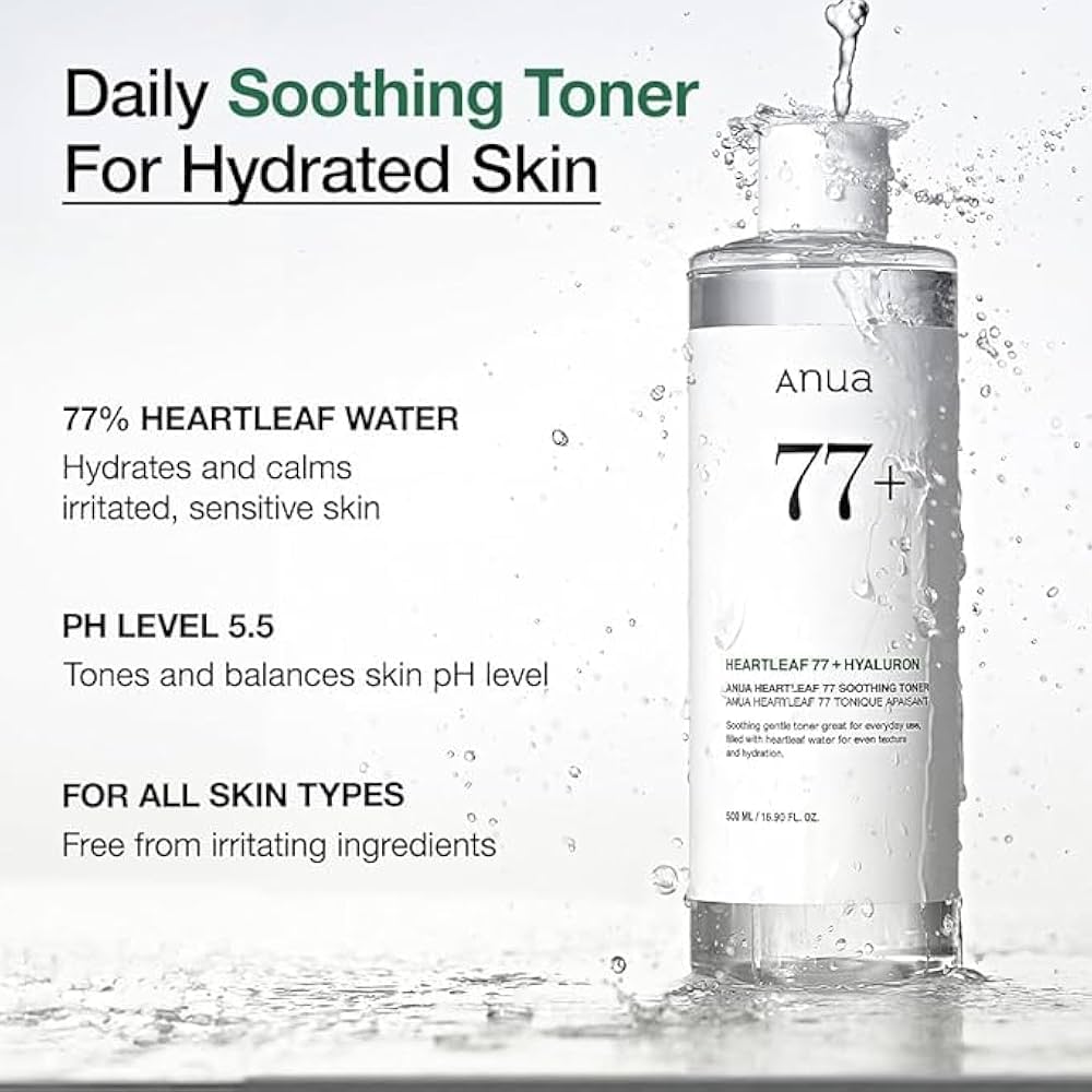 Anua Heartleaf 77% Soothing Toner 250ml