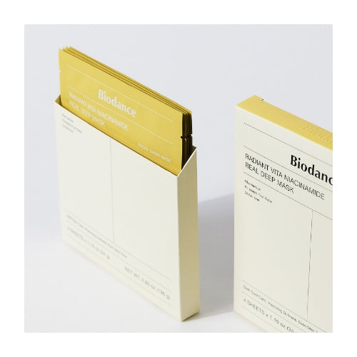 BIODANCE Radiant Vita Niacinamide Real Deep Mask  (4)