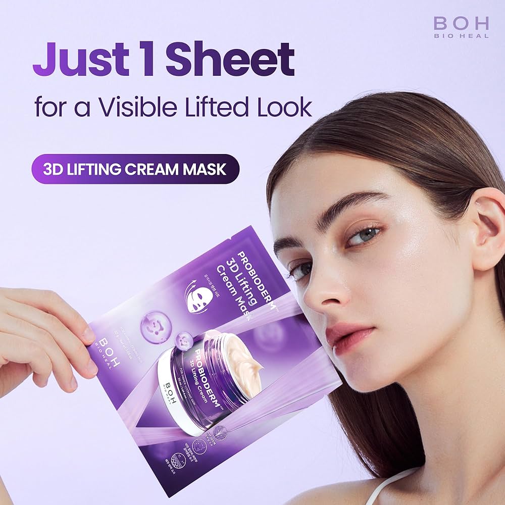 BIOHEAL BOH Probioderm 3D Lifting Cream Mask 6PCS