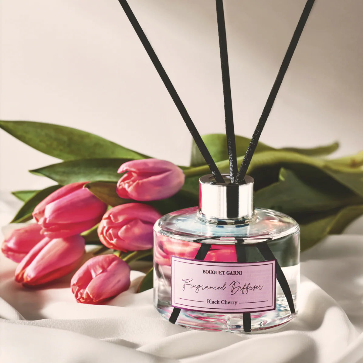BOUQUET GARNI Fragranced Diffuser Black Cherry 2pcs