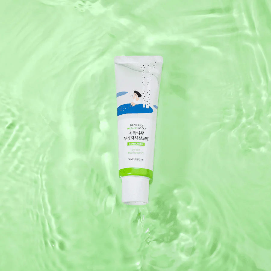 Round Lab Birch Mild-Up Sunscreen UVLock SPF 50+ Broad Spectrum 50ml