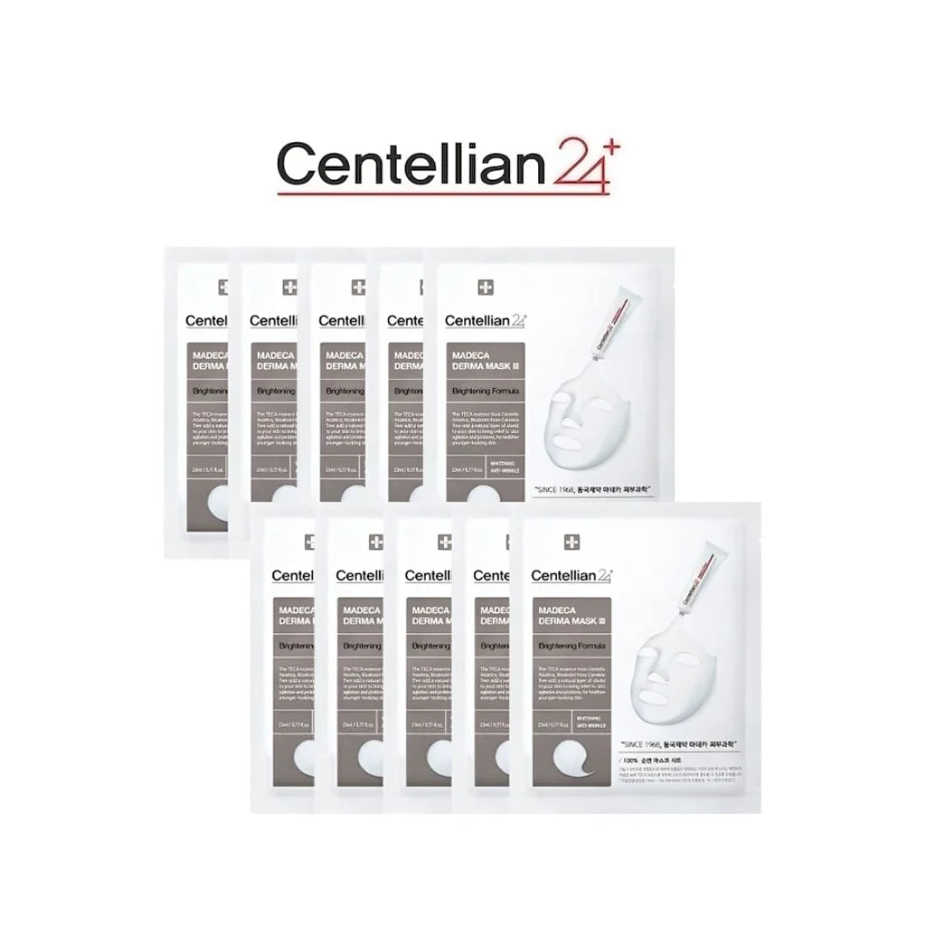 CENTELLIAN24 Masque Madeca Derma Éclaircissant 10pcs