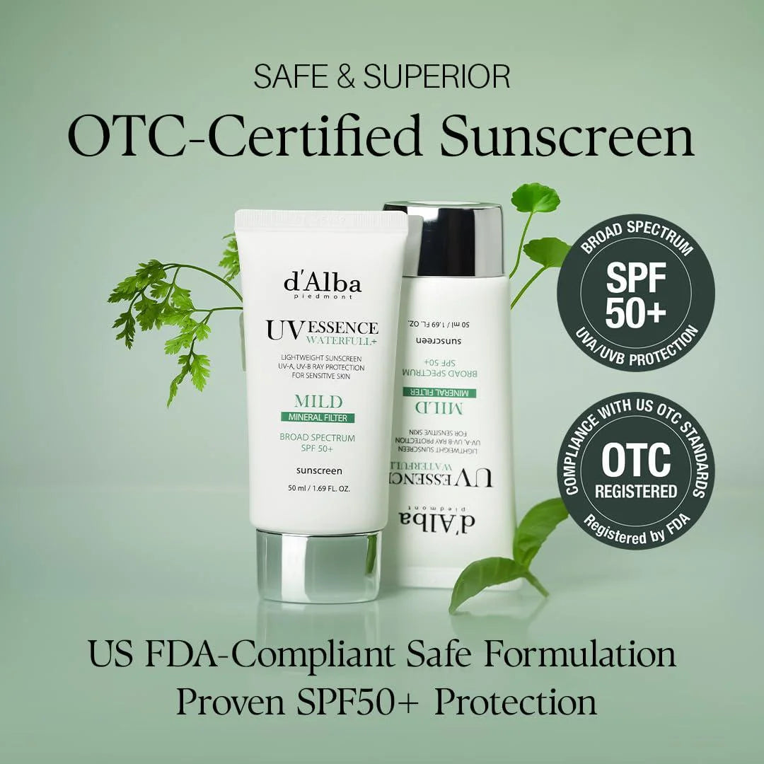 D'ALBA Waterfull Mild Sun Cream 50ml NPN
