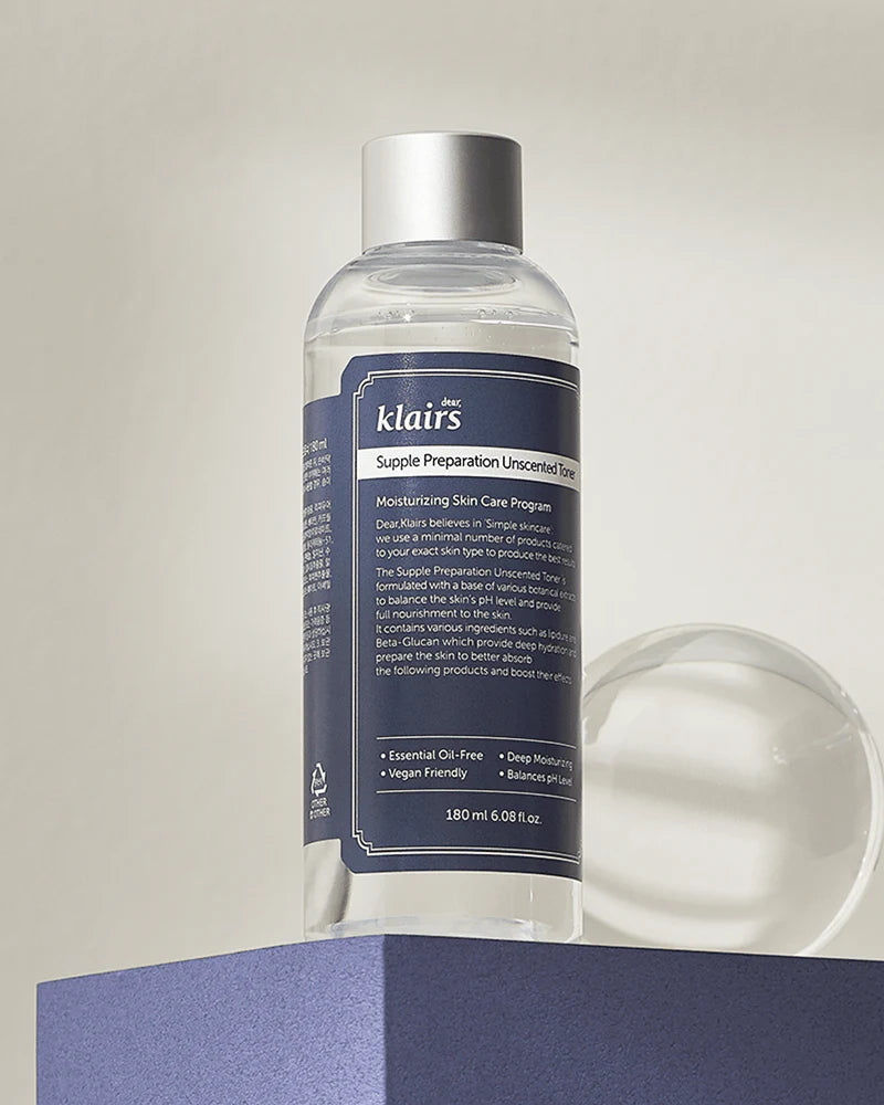 DEAR KLAIRS Supple Preparation Unscented Toner 180ml