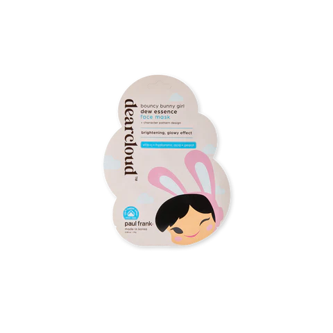 DEARCLOUD Paul Frank Bouncy Bunny Girl Dew Essence Face Mask