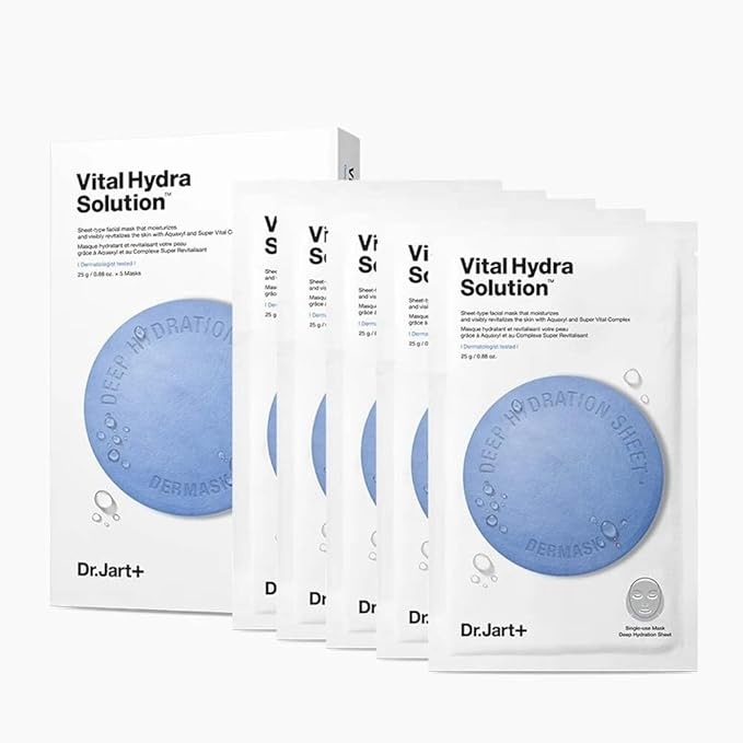 DR JART Dermask Vital Hydra Solution Deep Hydration Sheet Mask 1pc