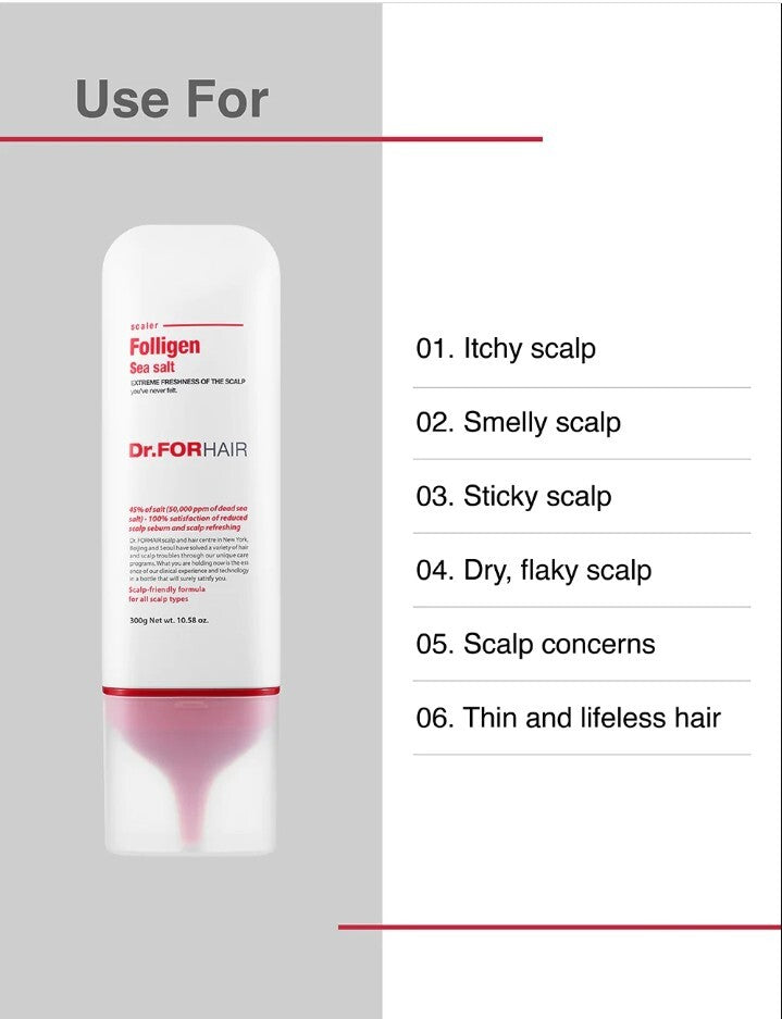 DR. FORHAIR Folligen Sea Salt Scaler 300ml