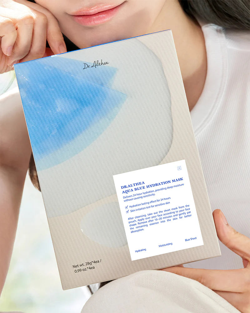 DR.ALTHEA Aqua Blue Hydration Mask 4pcs