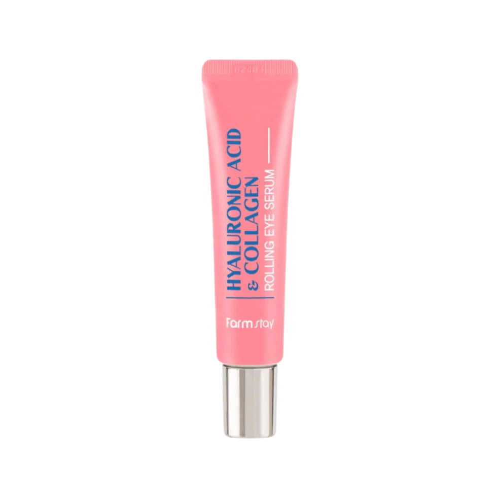 FARMSTAY Hyaluronic Acid &amp; Collagen Rolling Eye Serum 25ml