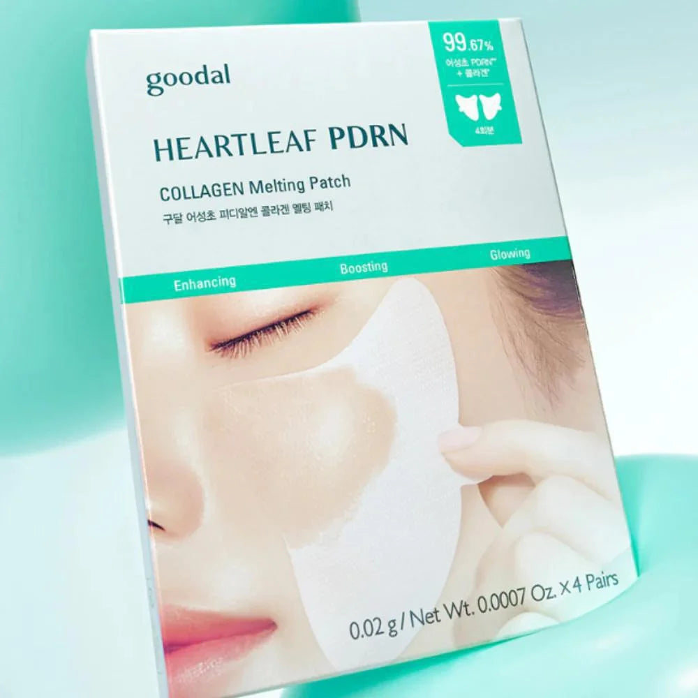 GOODAL Heartleaf PDRN Collagen Melting Patch 4pcs