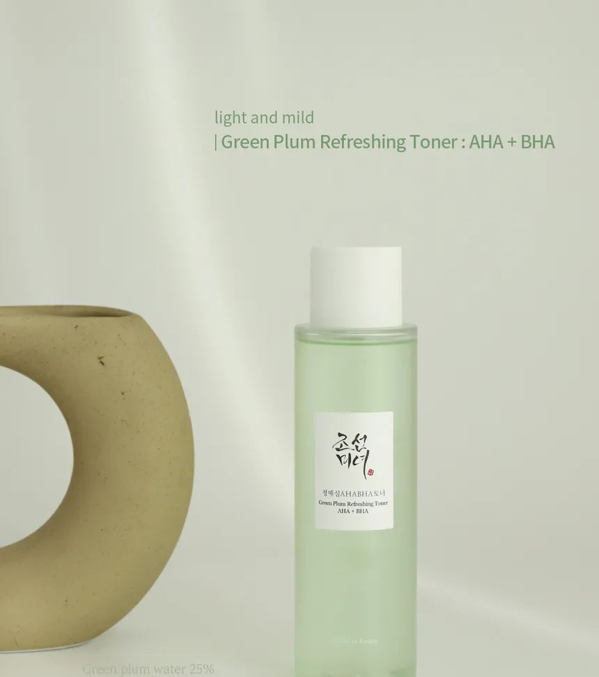 Beauty of Joseon Green Plum Refreshing Toner : AHA + BHA 150ml