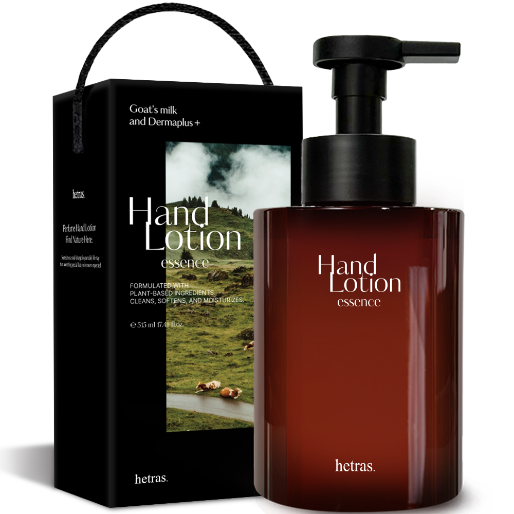 HETRAS Perfume Essence Hand Lotion Hotel Wood 515ml pump bottle